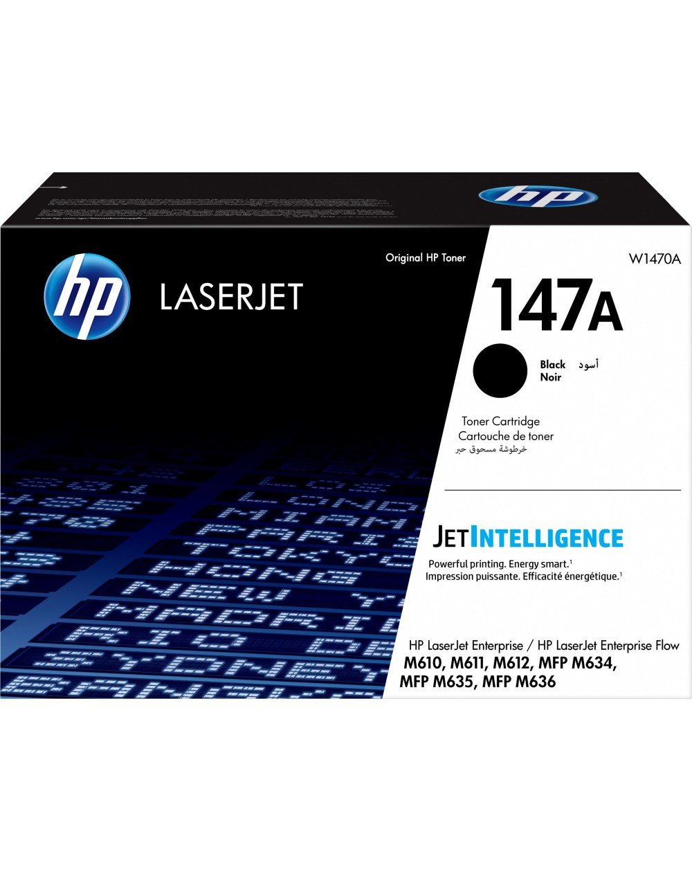 Cartouche de toner noir originale HP 147A LaserJet 3 Cartouche de toner noir originale HP 147A LaserJet