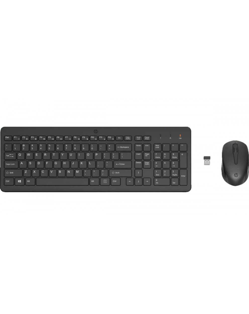 COMBINAISON SOURIS ET CLAVIER SANS FIL HP 330 (2V9E6AA) 3 COMBINAISON SOURIS ET CLAVIER SANS FIL HP 330 (2V9E6AA)