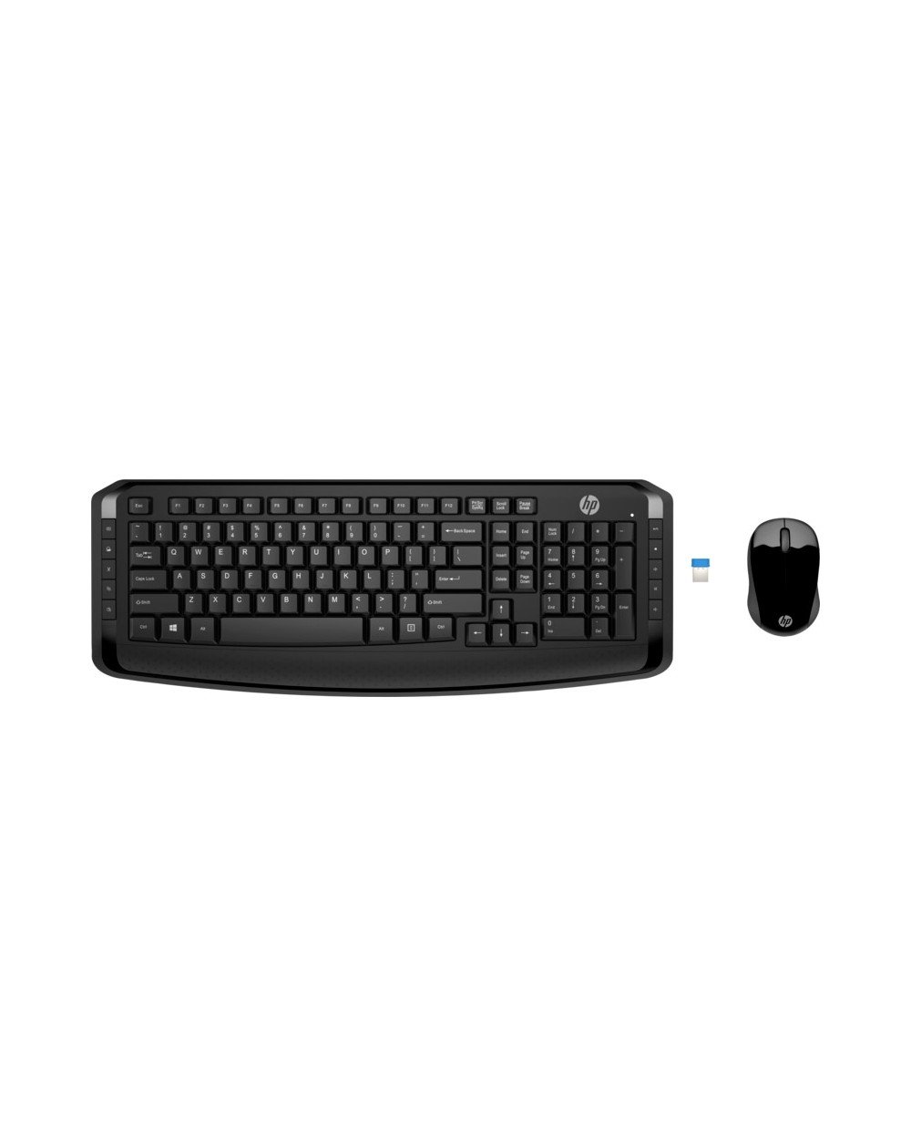 SOURIS ET CLAVIER SANS FIL HP 300 (3ML04AA) 1 souris et clavier sans fil hp 300 3ml04aa
