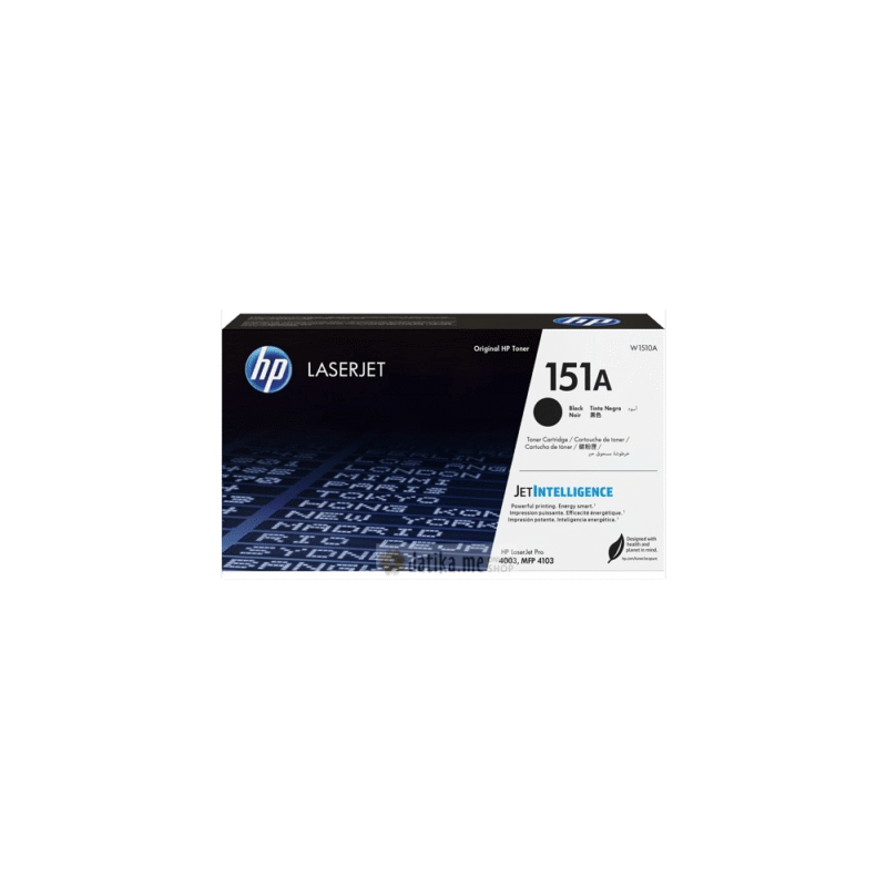 Toner HP LaserJet d'origine 151A Noir - (W1510A)
