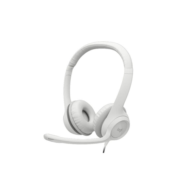 Casque Logitech H390 USB Blanc